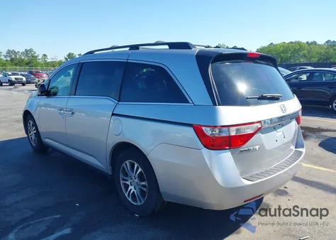 2012 Honda Odyssey Exl z USA, uszkodzony, nr VIN 5FNRL5H63CB056895